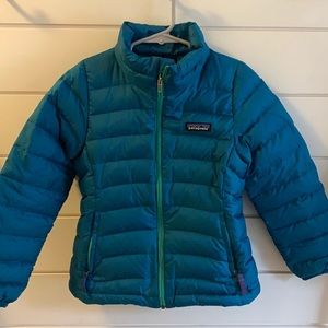 Patagonia girls down jacket